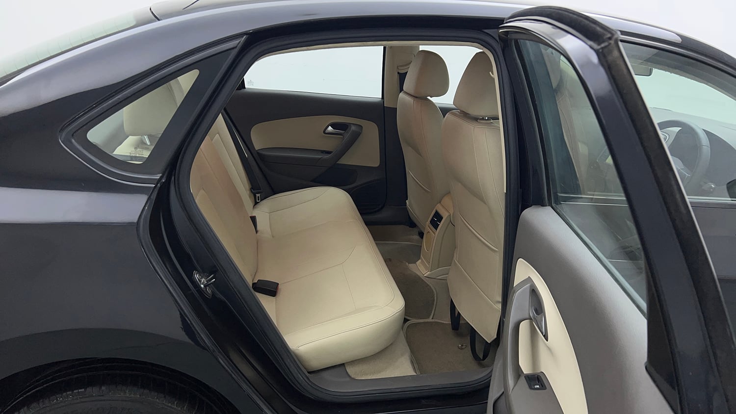 Used 2013 Volkswagen Vento Highline Petrol AT Petrol Automatic interior RIGHT SIDE REAR DOOR CABIN VIEW