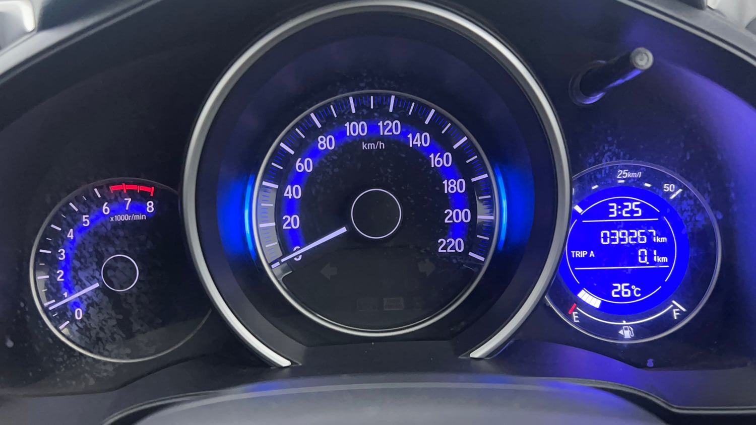Used 2022 Honda WR-V VX MT Petrol Petrol Manual interior CLUSTERMETER VIEW