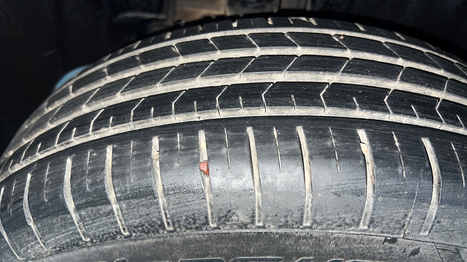 Used 2022 Maruti Suzuki Baleno Delta MT Petrol Manual tyres RIGHT REAR TYRE TREAD VIEW