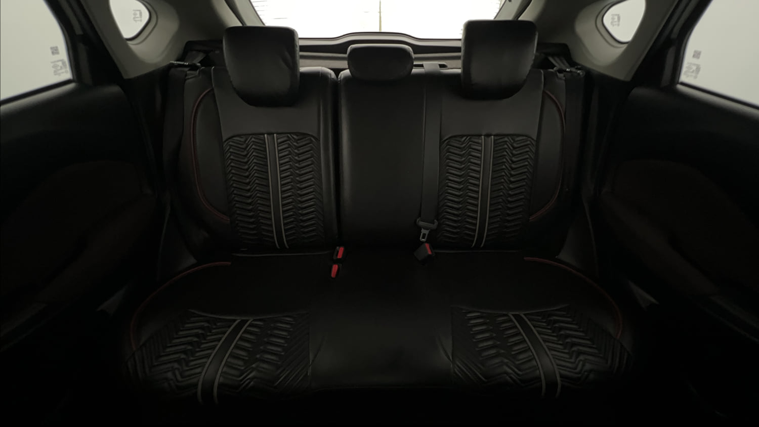 Used 2024 Maruti Suzuki Fronx Delta Plus 1.2L MT Petrol Manual interior REAR SEAT CONDITION VIEW