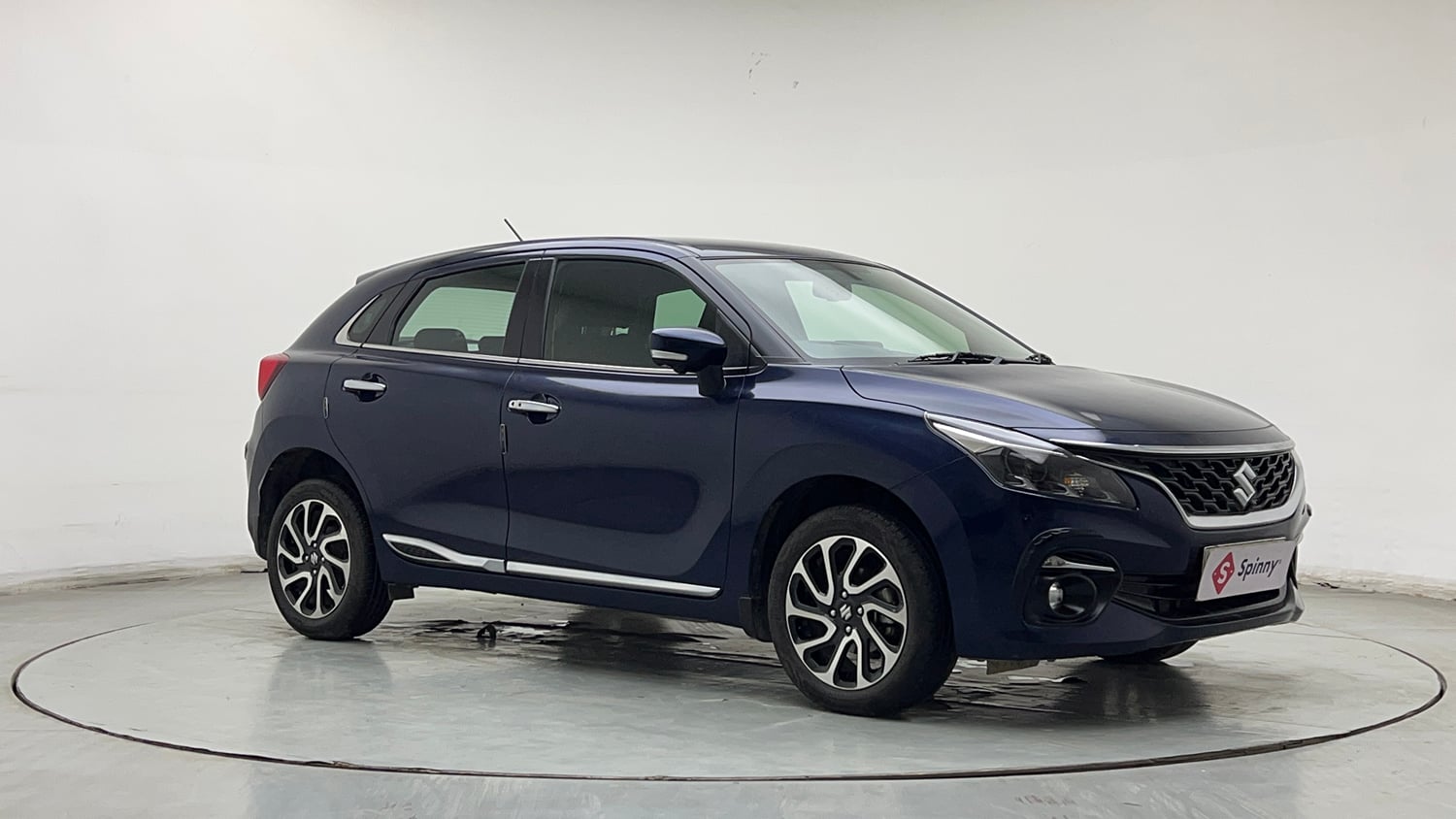 Used 2024 Maruti Suzuki Baleno Alpha AGS Petrol Automatic exterior RIGHT FRONT CORNER VIEW