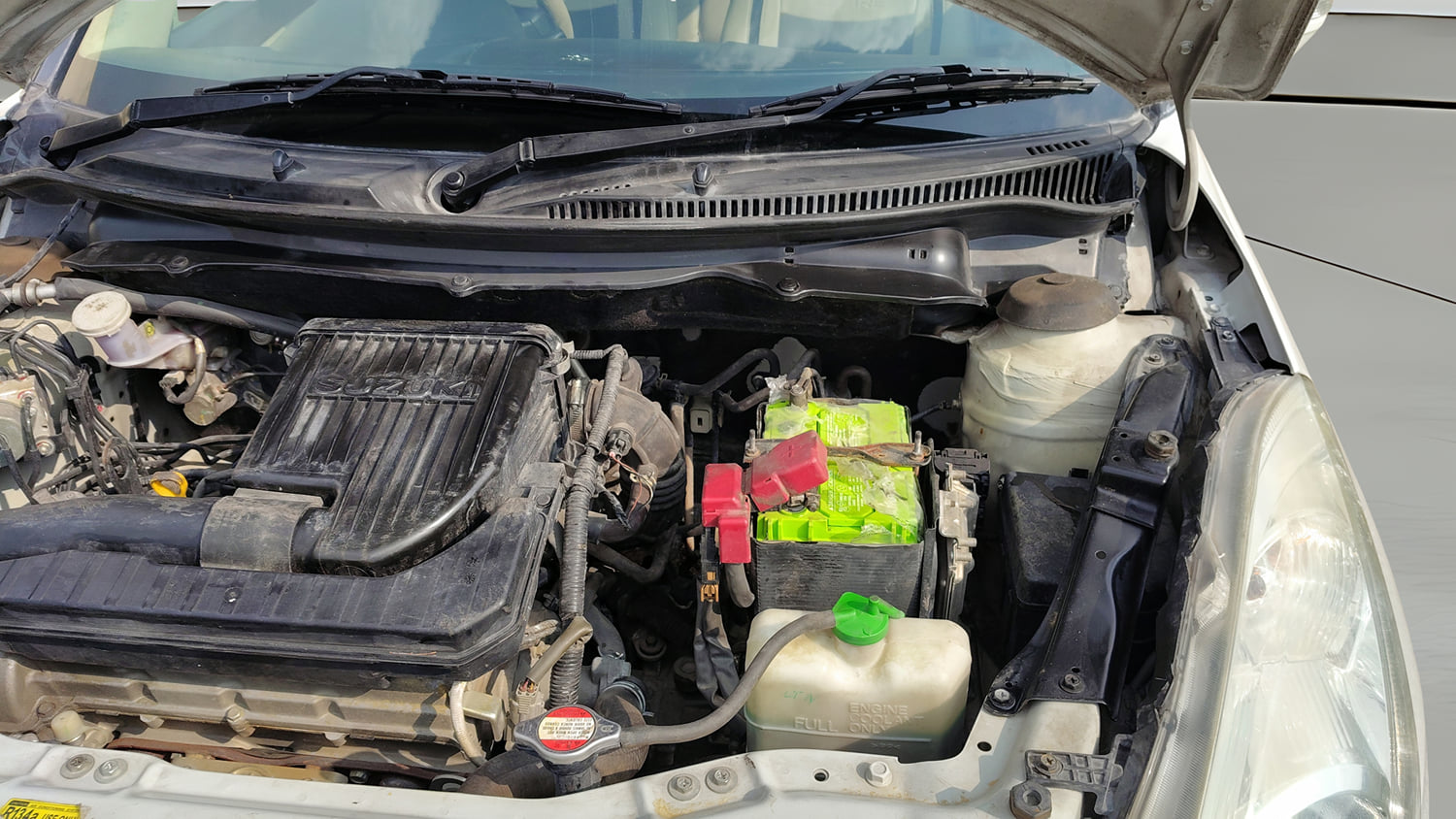 Used 2012 Maruti Suzuki Swift Dzire ZXI Petrol Manual engine ENGINE LEFT SIDE VIEW