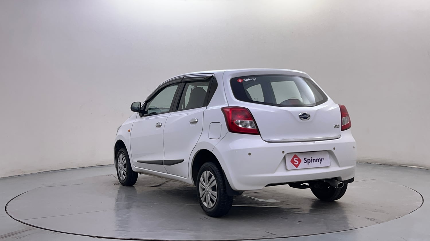 Used 2015 Datsun GO T Petrol Manual exterior LEFT REAR CORNER VIEW