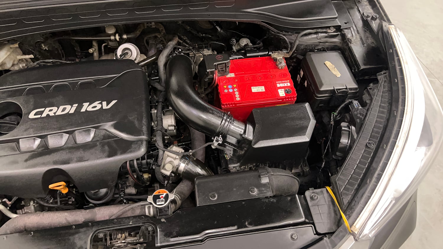 Used 2018 Hyundai Creta SX 1.6 AT CRDi Diesel Automatic engine ENGINE LEFT SIDE VIEW