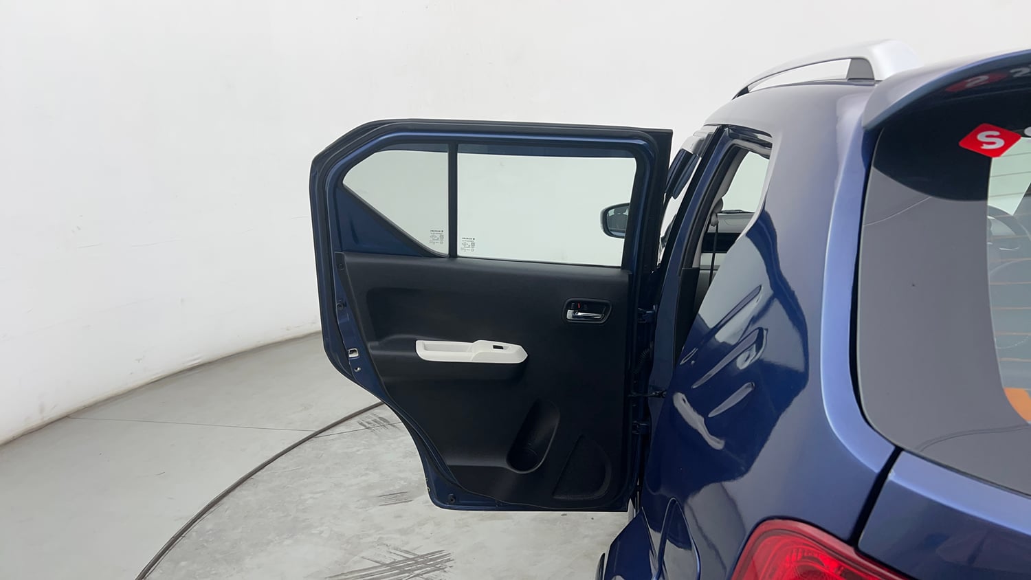 Used 2020 Maruti Suzuki Ignis Zeta 1.2 AMT Petrol Automatic interior LEFT REAR DOOR OPEN VIEW