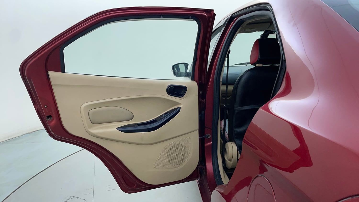 Used 2019 Ford Figo Aspire Titanium Plus 1.5 TDCi Diesel Manual interior LEFT REAR DOOR OPEN VIEW