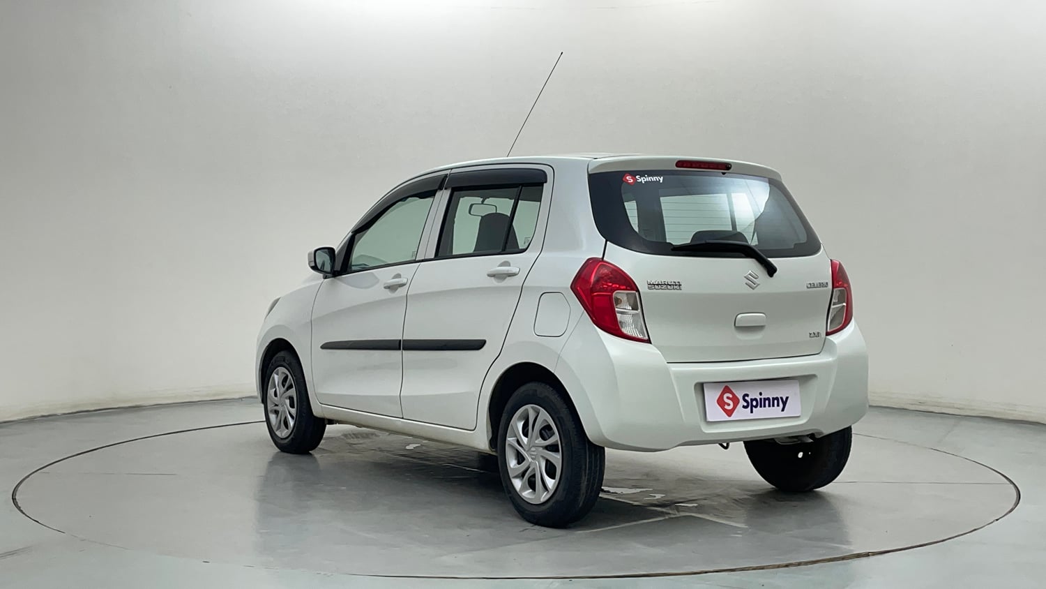 Used 2016 Maruti Suzuki Celerio ZXi AMT Petrol Automatic exterior LEFT REAR CORNER VIEW