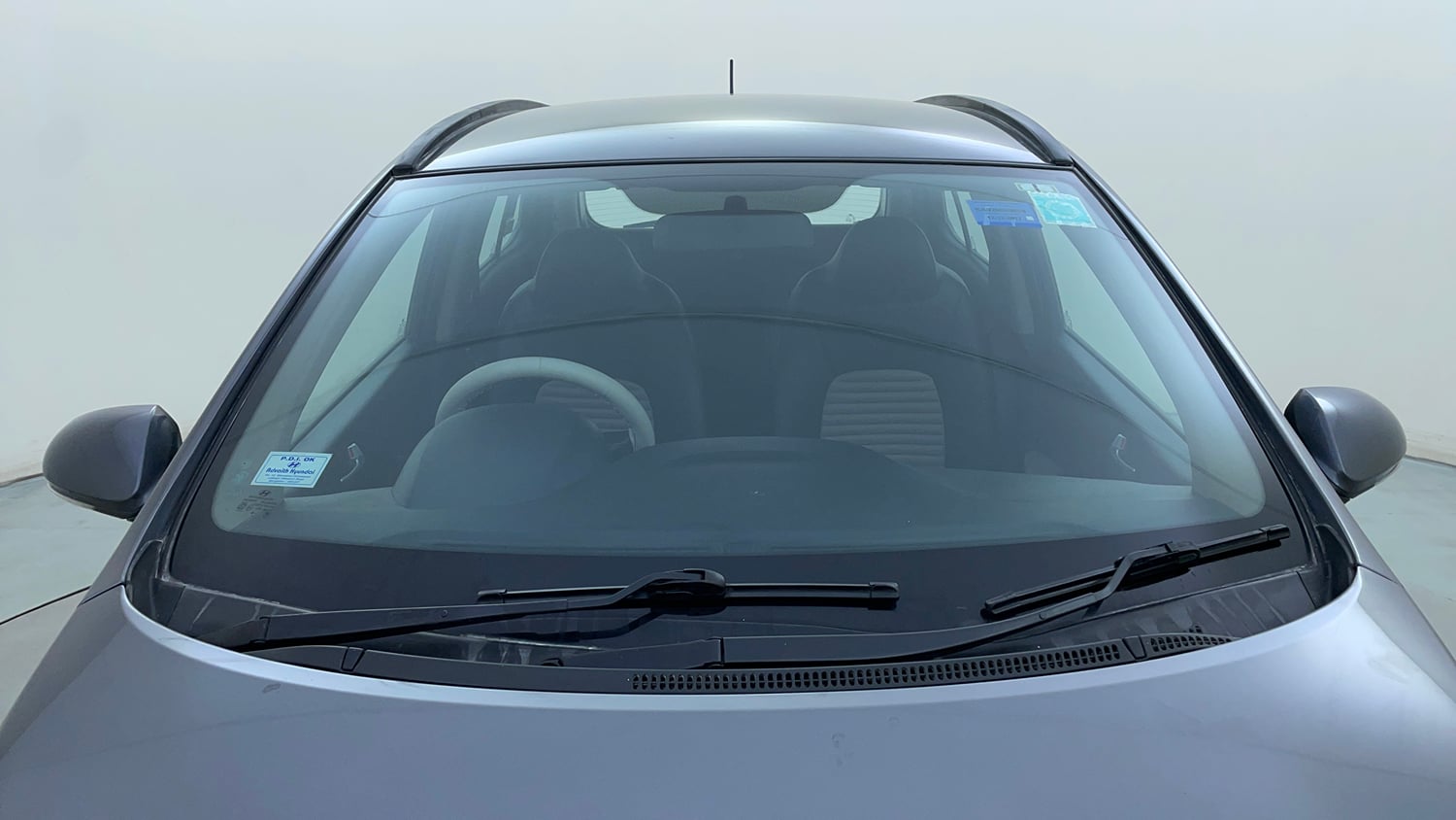 Used 2017 Hyundai Grand i10 Asta 1.2 Kappa VTVT Petrol Manual exterior FRONT WINDSHIELD VIEW
