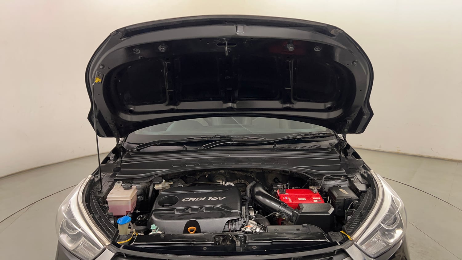 Used 2018 Hyundai Creta SX 1.6 AT CRDi Diesel Automatic engine ENGINE & BONNET OPEN FRONT VIEW