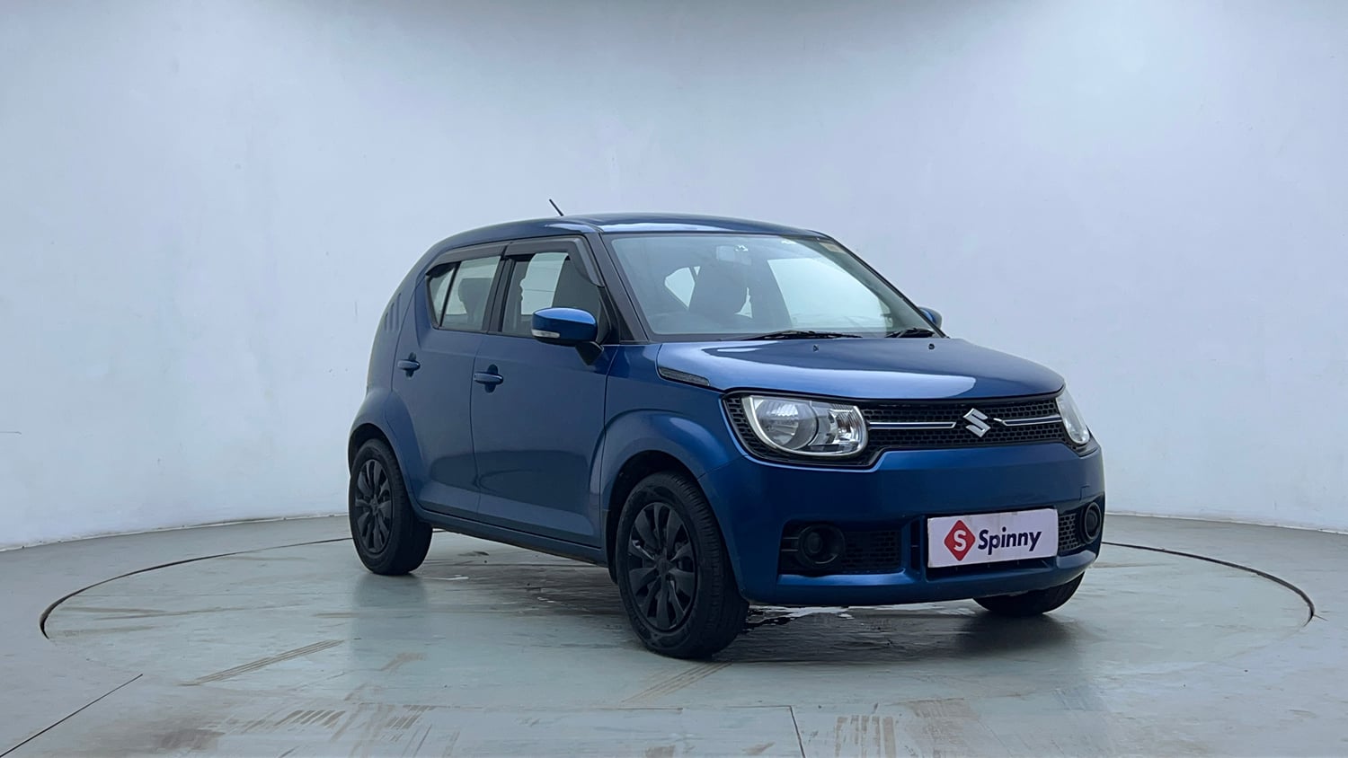 Used 2018 Maruti Suzuki Ignis Delta 1.2 MT Petrol Manual exterior RIGHT FRONT CORNER VIEW