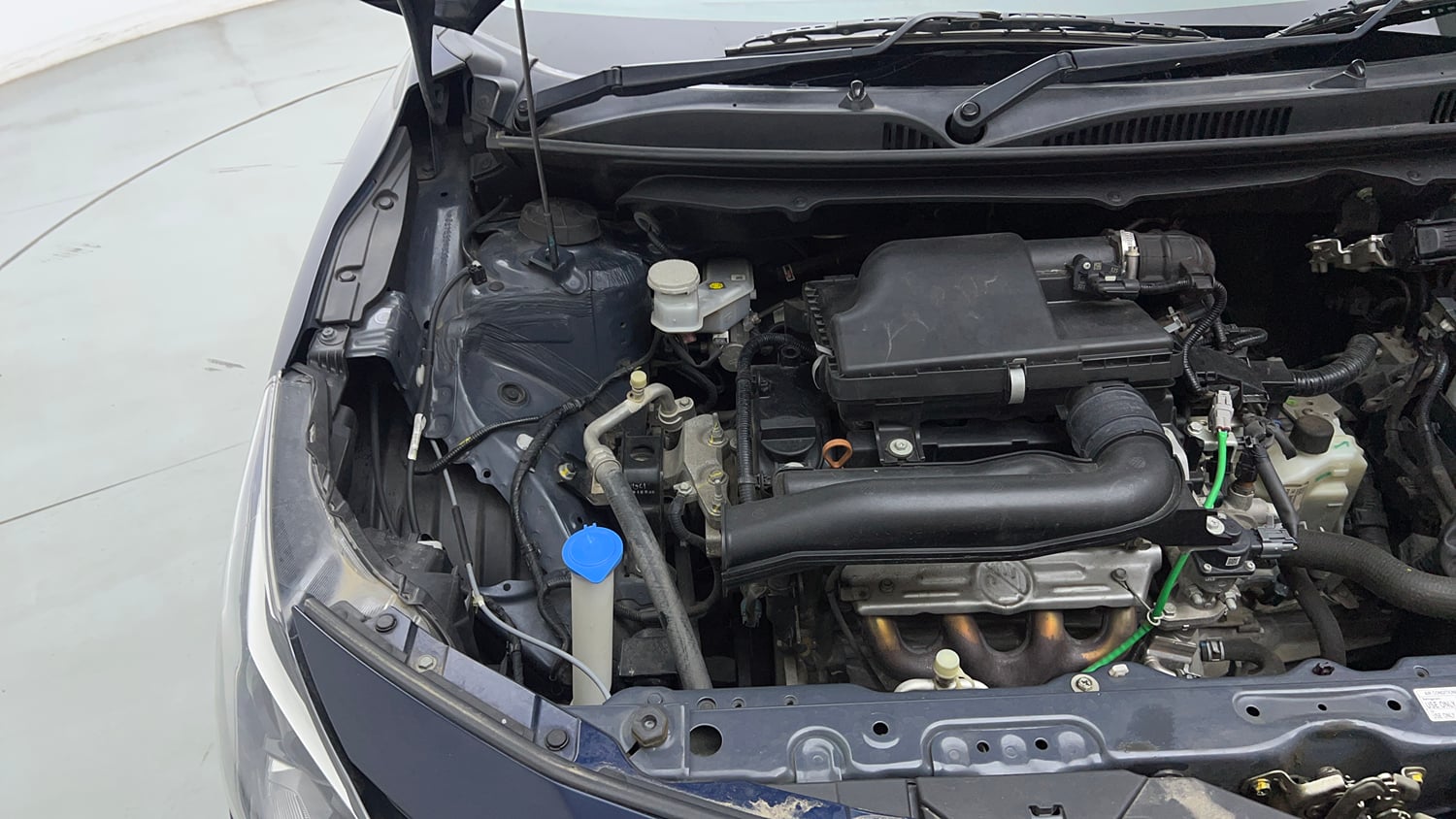 Used 2024 Maruti Suzuki Baleno Alpha AGS Petrol Automatic engine ENGINE RIGHT SIDE VIEW