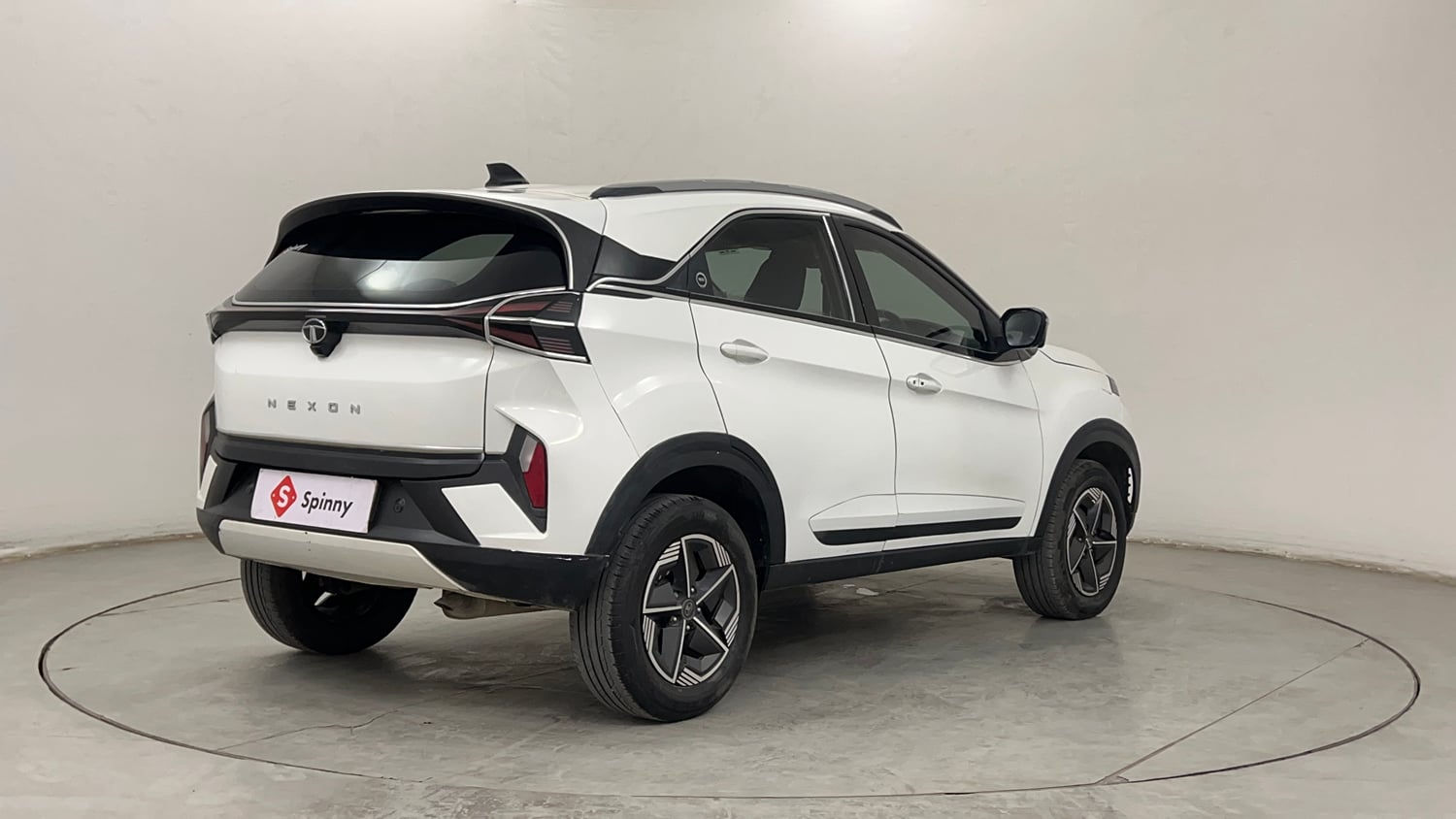 Used 2024 Tata Nexon Creative Plus S 1.2 Revotron Petrol 6AMT Petrol Automatic exterior RIGHT REAR CORNER VIEW
