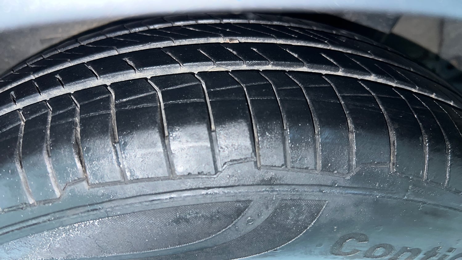 Used 2017 Hyundai Grand i10 Sportz (O) 1.2 kappa VTVT CNG (Outside Fitted) Cng Manual tyres LEFT REAR TYRE TREAD VIEW
