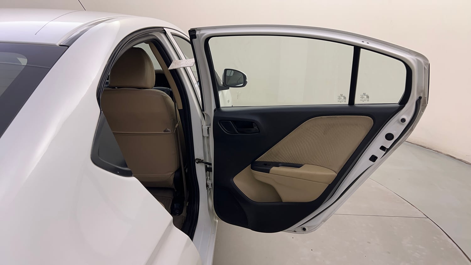 Used 2016 Honda City S Petrol Manual interior RIGHT REAR DOOR OPEN VIEW