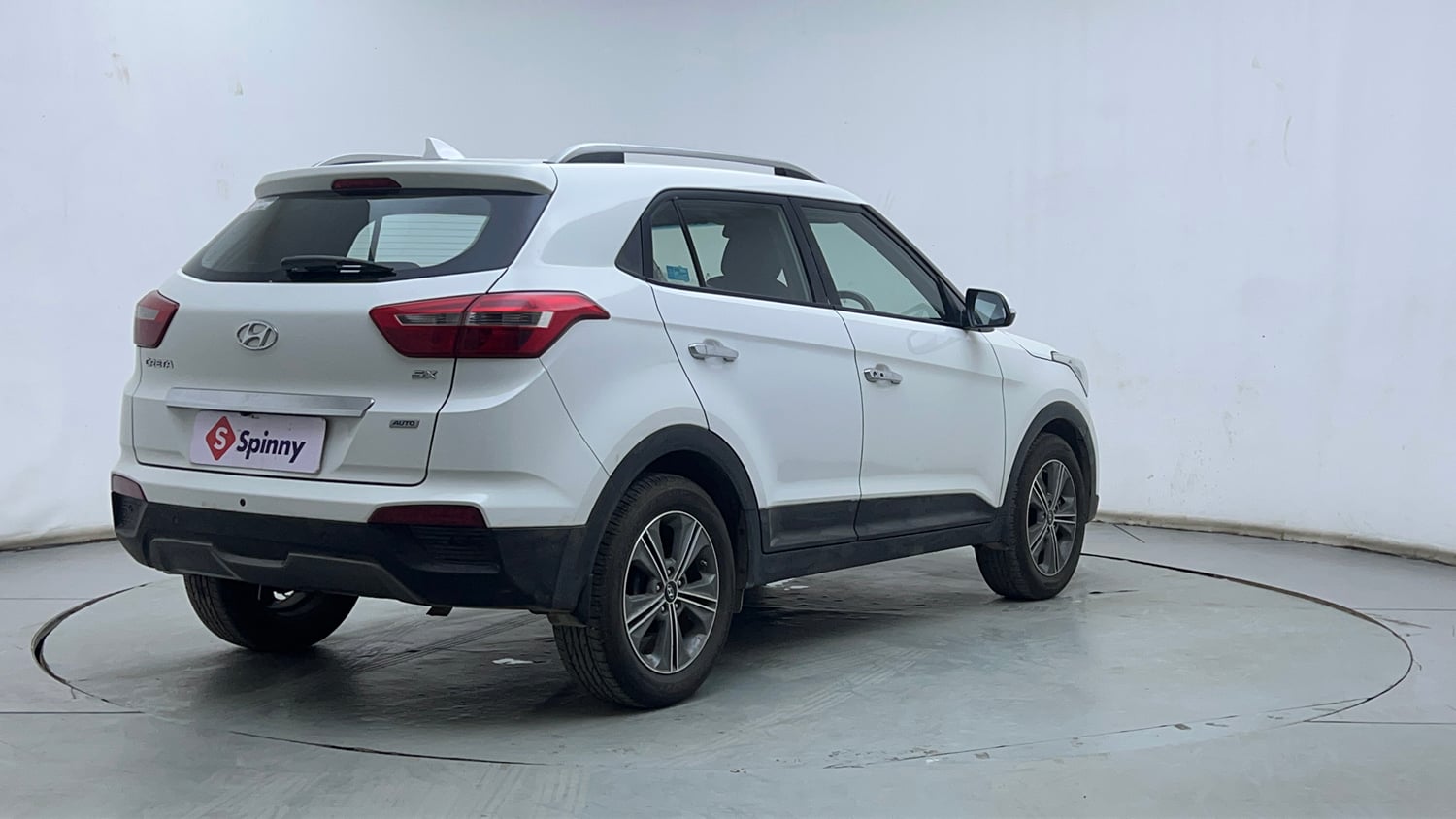 Used 2016 Hyundai Creta 1.6 SX Plus AT Petrol Petrol Automatic exterior RIGHT REAR CORNER VIEW