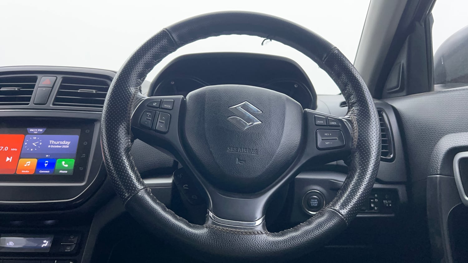 Used 2020 maruti-suzuki Vitara Brezza ZXi Plus Petrol Manual interior STEERING VIEW