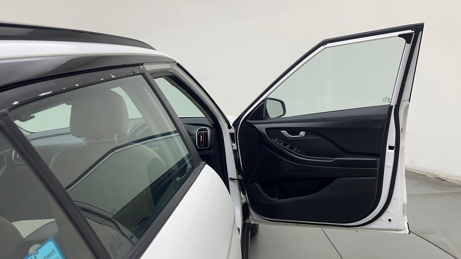 Used 2023 Hyundai Creta S Plus 1.5 Petrol Knight Petrol Manual interior RIGHT FRONT DOOR OPEN VIEW