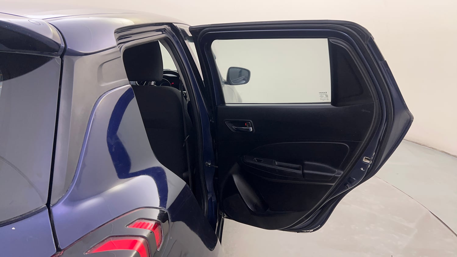 Used 2018 Maruti Suzuki Swift ZXi AMT Petrol Automatic interior RIGHT REAR DOOR OPEN VIEW