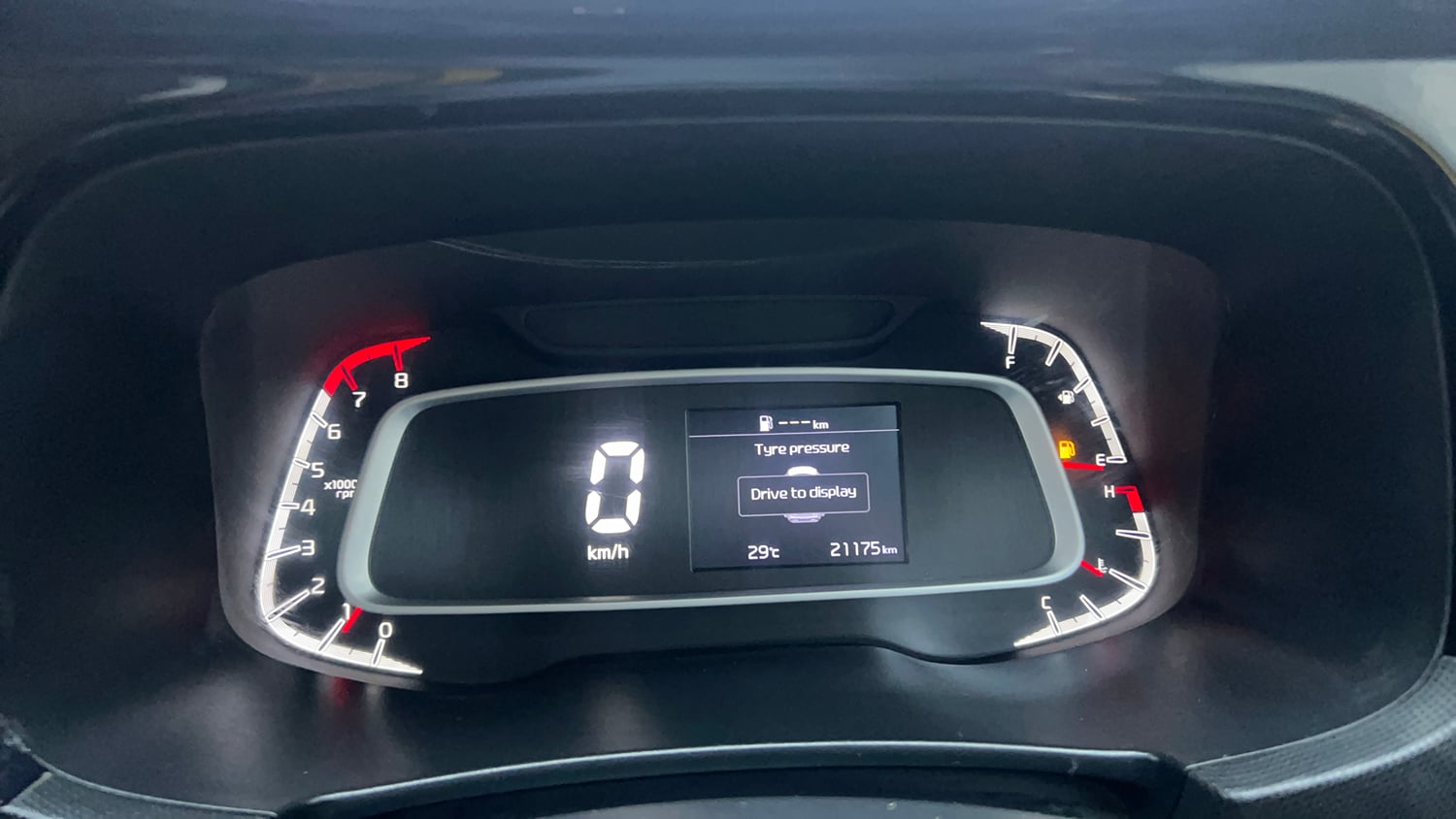 Used 2023 Kia Sonet HTK Plus 1.2 Petrol Manual interior CLUSTERMETER VIEW