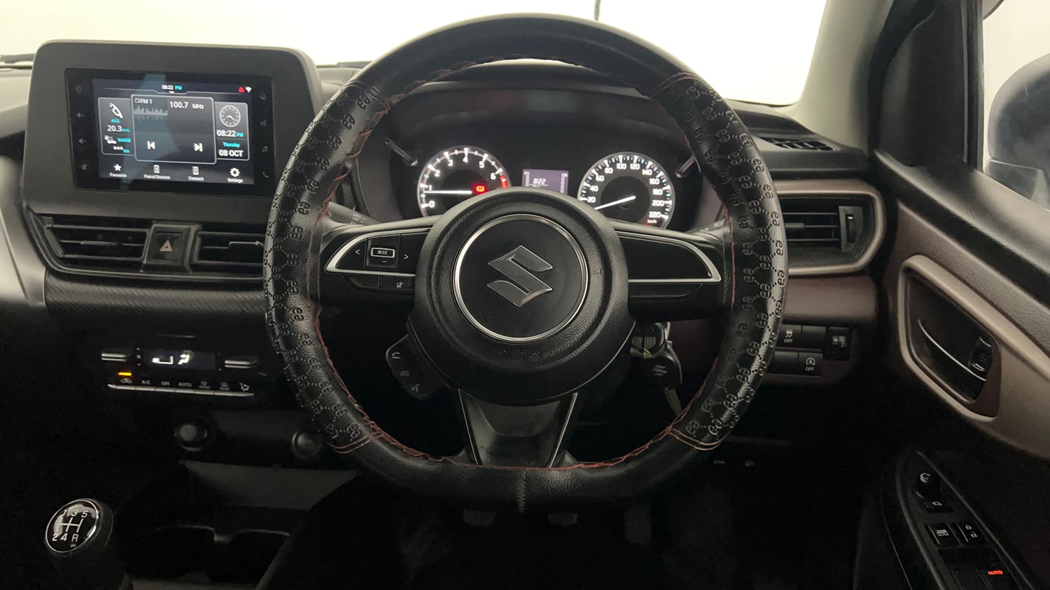 Used 2024 Maruti Suzuki Fronx Delta Plus 1.2L MT Petrol Manual interior STEERING VIEW