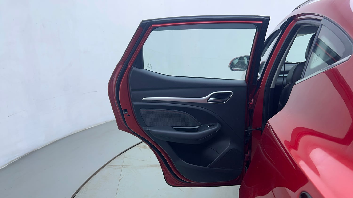 Used 2023 MG Motors ZS EV Exclusive Electric Automatic interior LEFT REAR DOOR OPEN VIEW