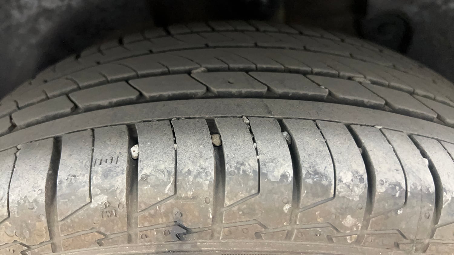 Used 2021 kia Seltos HTX IVT 1.5 Petrol Automatic tyres LEFT REAR TYRE TREAD VIEW
