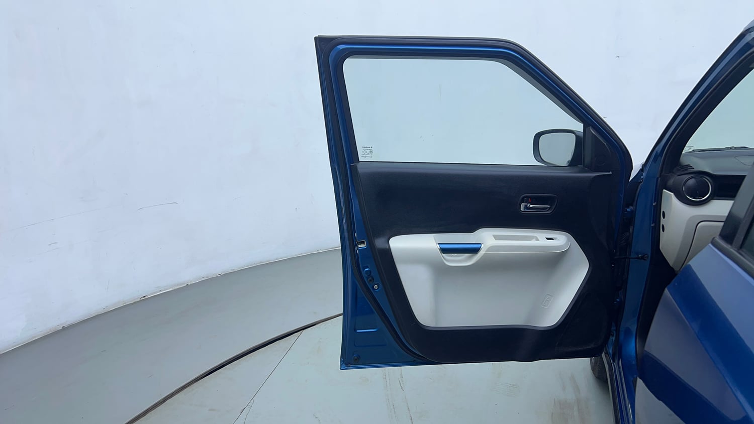 Used 2019 Maruti Suzuki Ignis Zeta 1.2 AMT Petrol Automatic interior LEFT FRONT DOOR OPEN VIEW