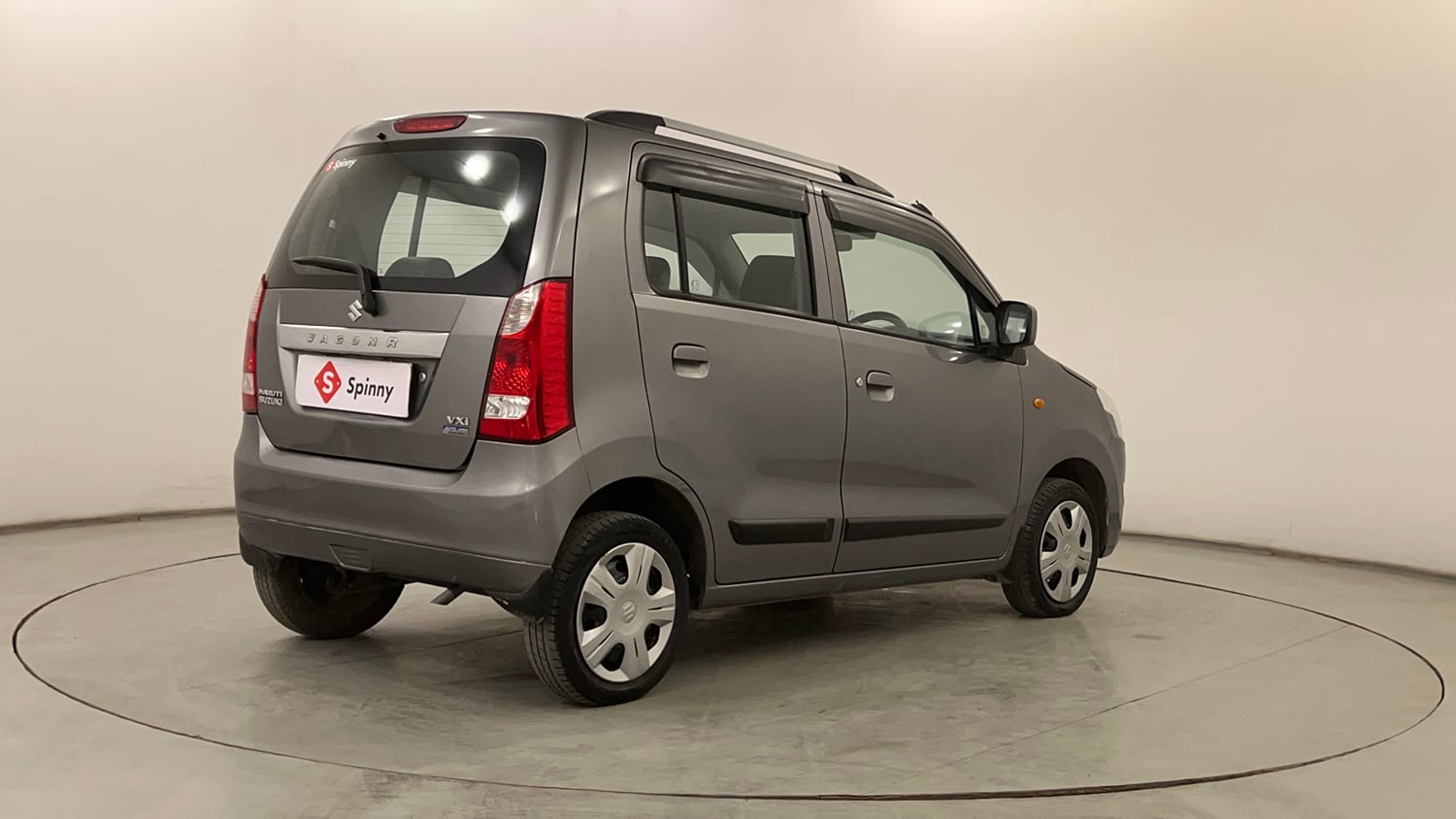 Used 2018 Maruti Suzuki Wagon R 1.0 VXI AMT Petrol Automatic exterior RIGHT REAR CORNER VIEW