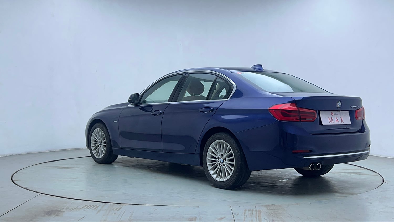 Used 2018 BMW 3 Series 320d Luxury Line Diesel Automatic exterior LEFT REAR CORNER VIEW