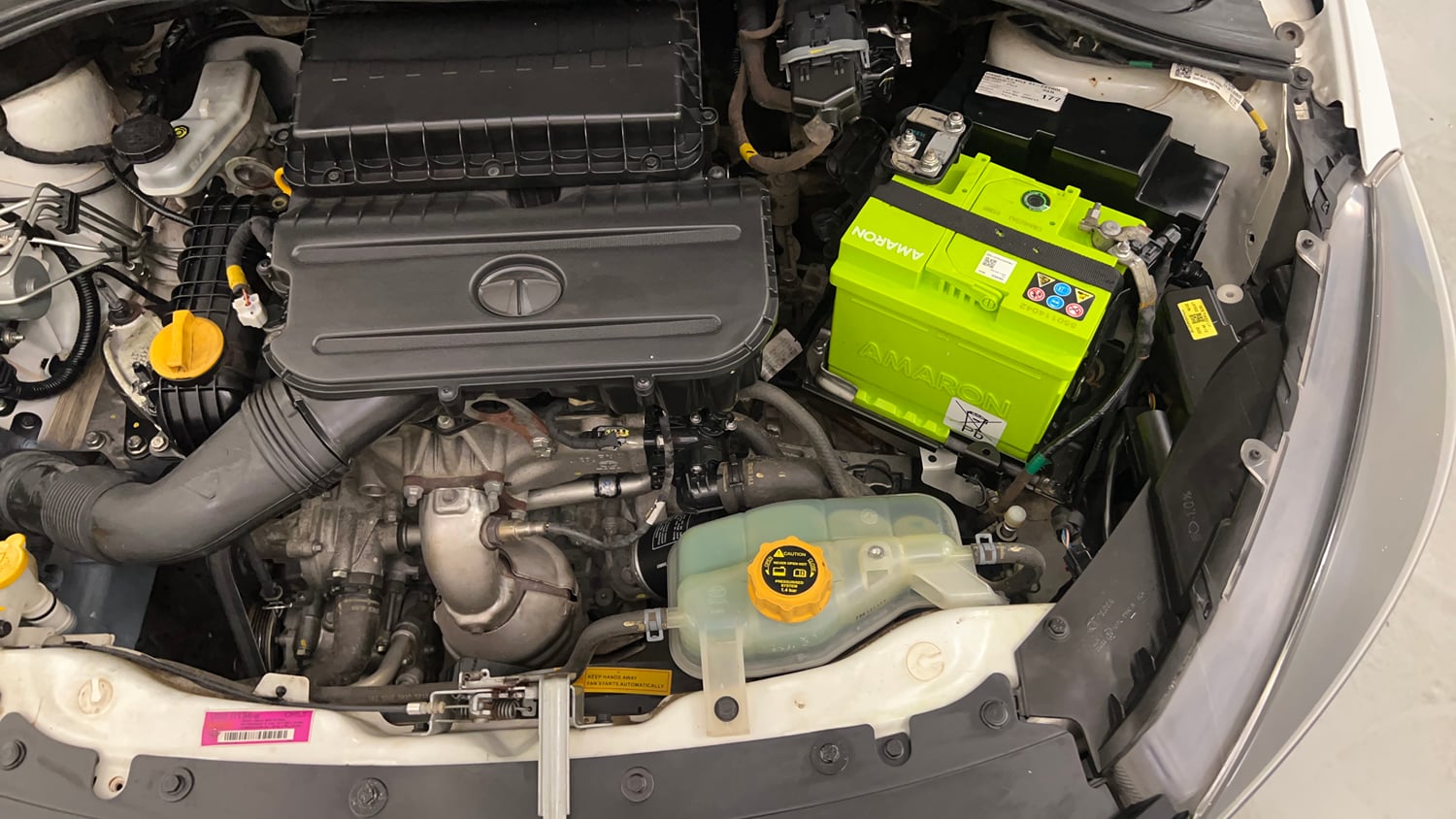 Used 2021 Tata Tiago XT Petrol Manual engine ENGINE LEFT SIDE VIEW