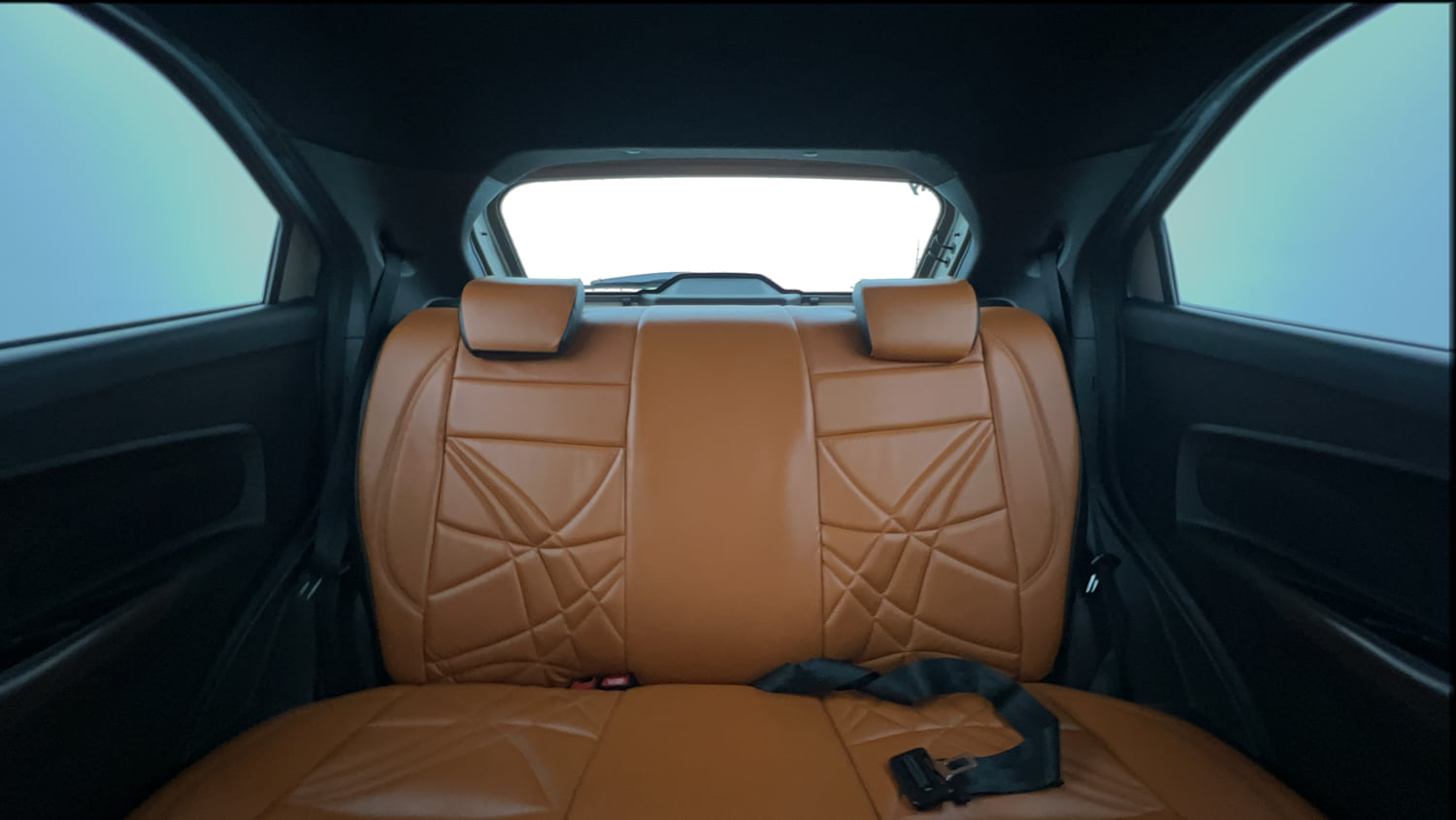 Used 2019 Ford Freestyle Titanium 1.2 Ti-VCT Petrol Manual interior REAR SEAT CONDITION VIEW