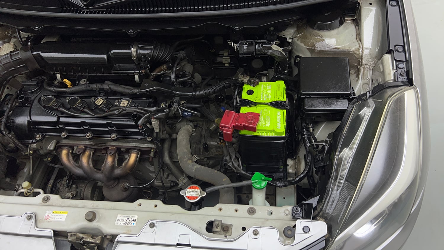 Used 2017 Maruti Suzuki Baleno Alpha 1.2 Petrol Manual engine ENGINE LEFT SIDE VIEW