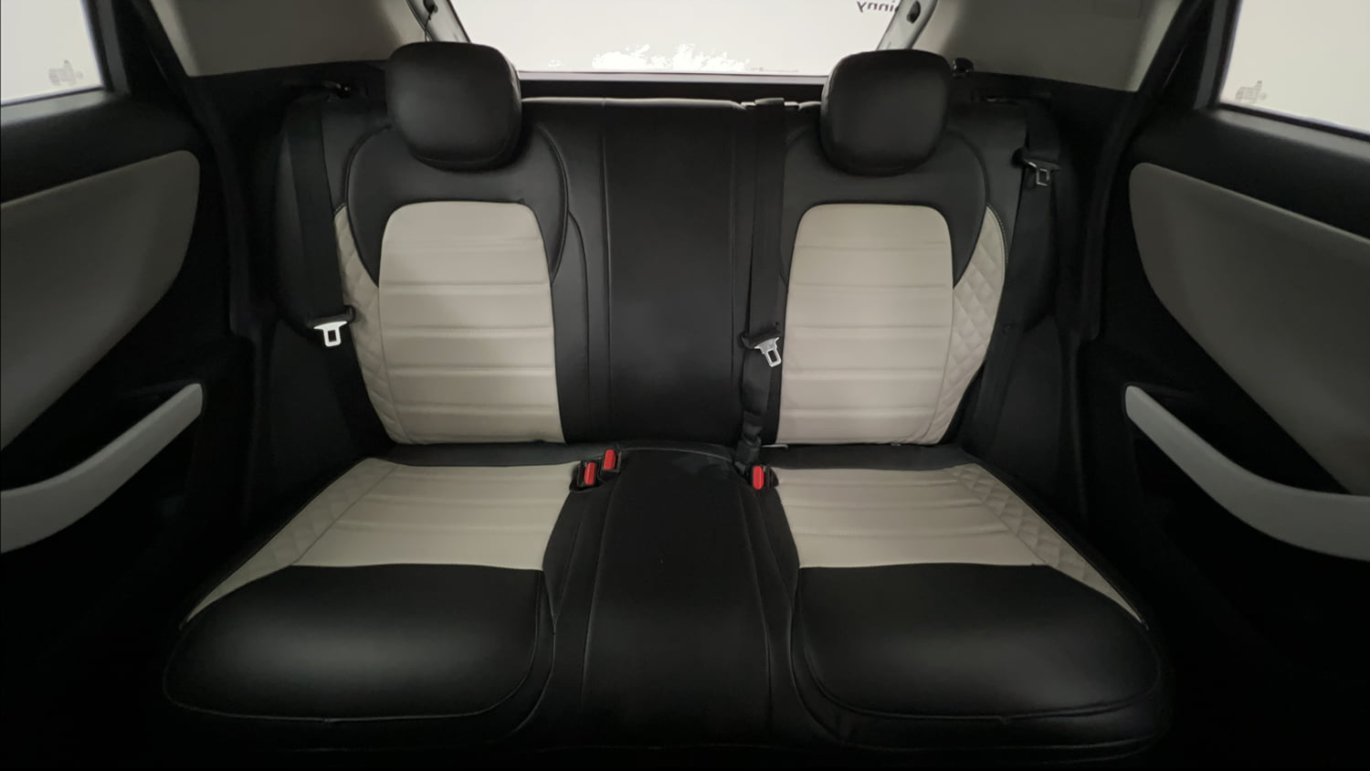 Used 2024 Tata Nexon Creative Plus S 1.2 Revotron Petrol 6AMT Petrol Automatic interior REAR SEAT CONDITION VIEW
