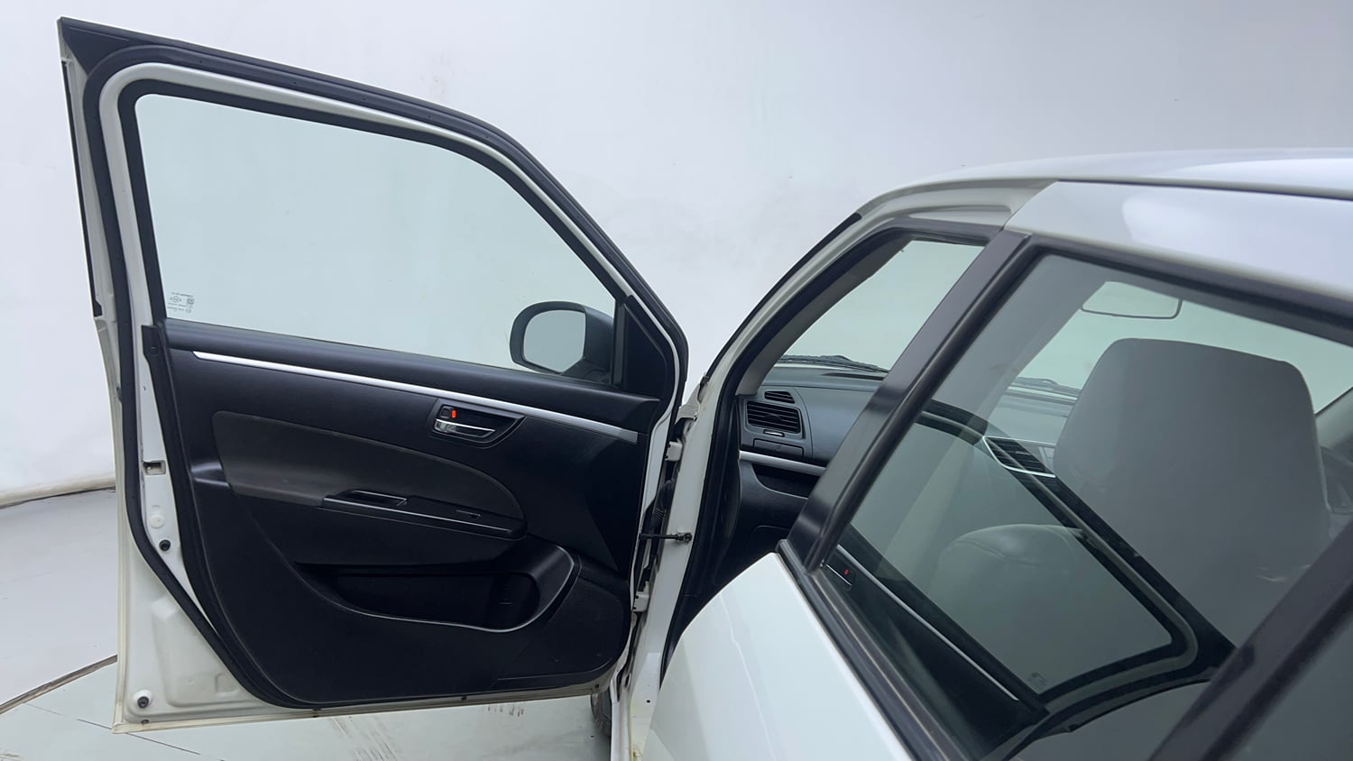 Used 2013 Maruti Suzuki Swift VXi Petrol Manual interior LEFT FRONT DOOR OPEN VIEW