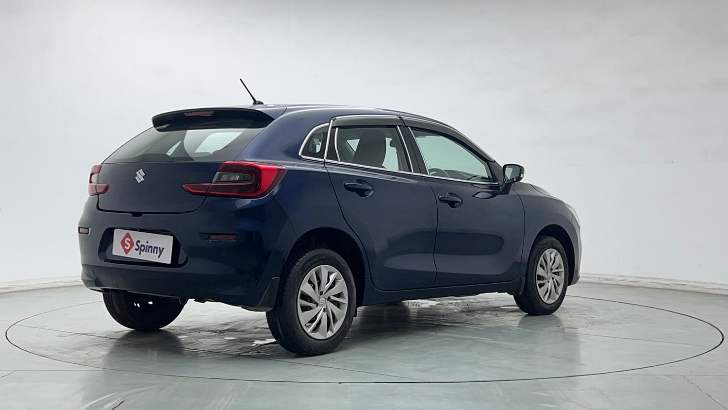 Used 2022 Maruti Suzuki Baleno Delta MT Petrol Manual exterior RIGHT REAR CORNER VIEW
