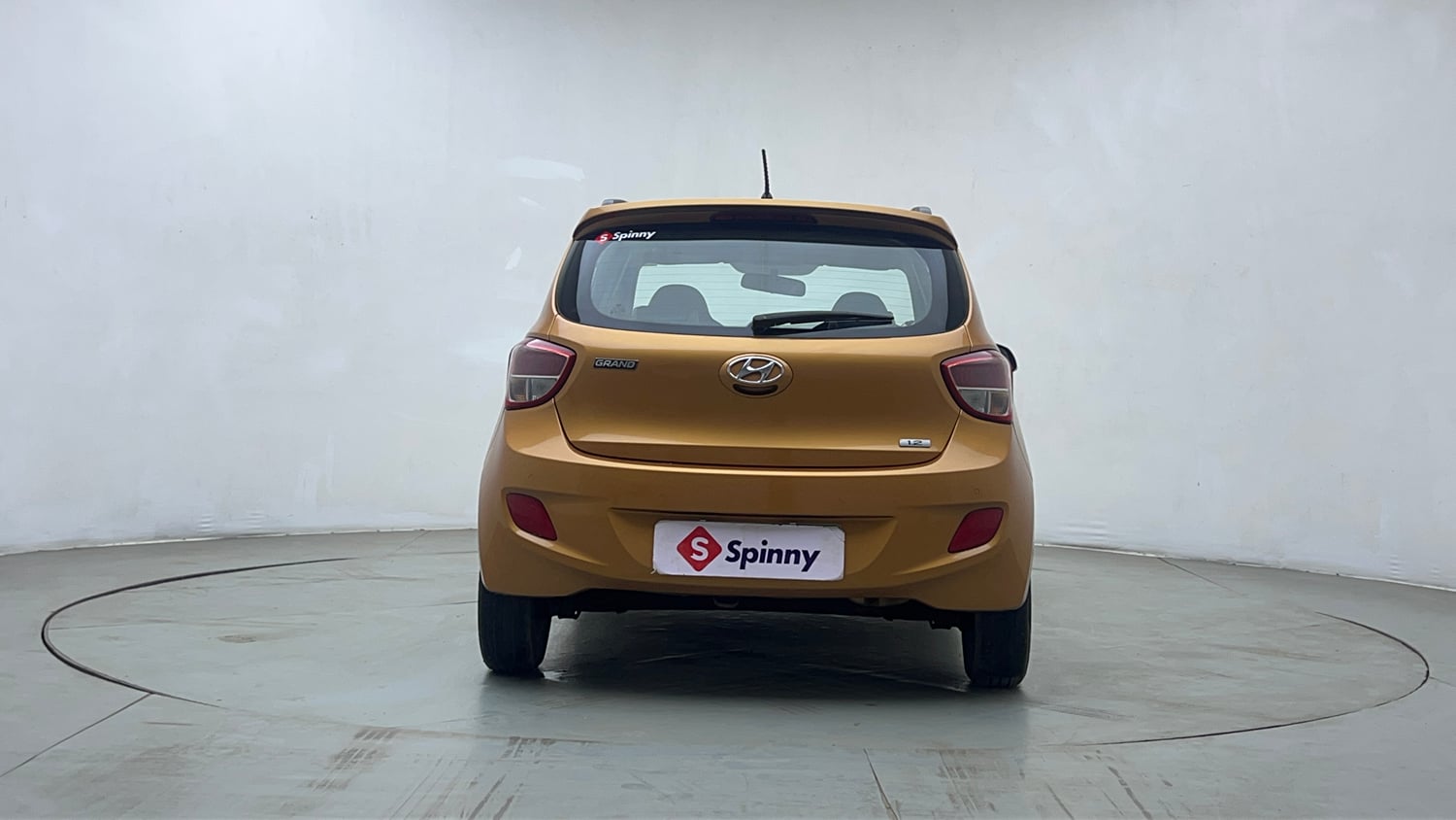 Used 2014 Hyundai Grand i10 Asta 1.2 Kappa VTVT Petrol Manual exterior BACK VIEW