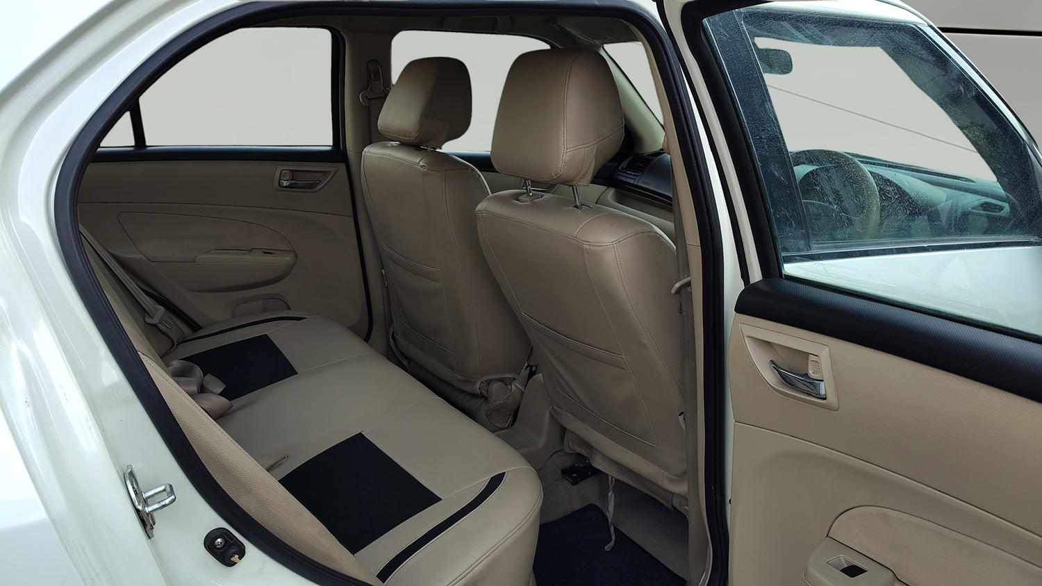 Used 2012 Maruti Suzuki Swift Dzire ZXI Petrol Manual interior RIGHT SIDE REAR DOOR CABIN VIEW