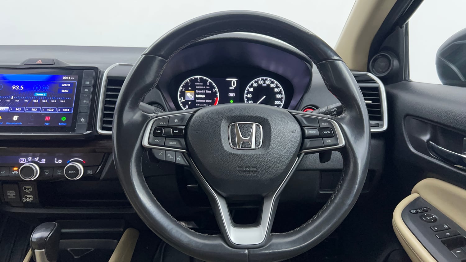 Used 2021 Honda City ZX CVT Petrol Petrol Automatic interior STEERING VIEW