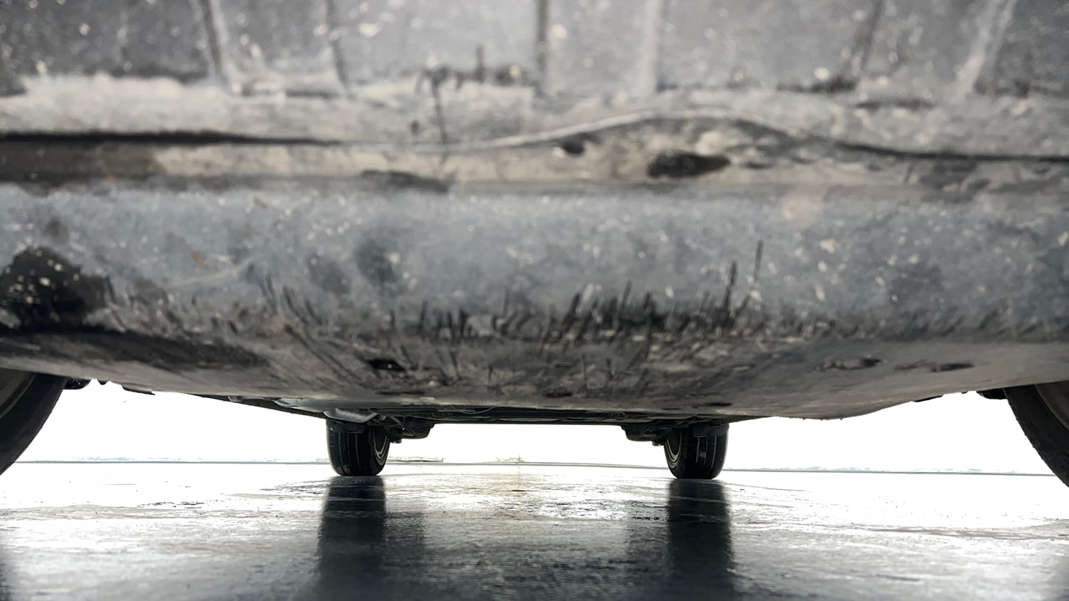 Used 2018 Honda City VX Petrol Petrol Manual extra FRONT LEFT UNDERBODY VIEW