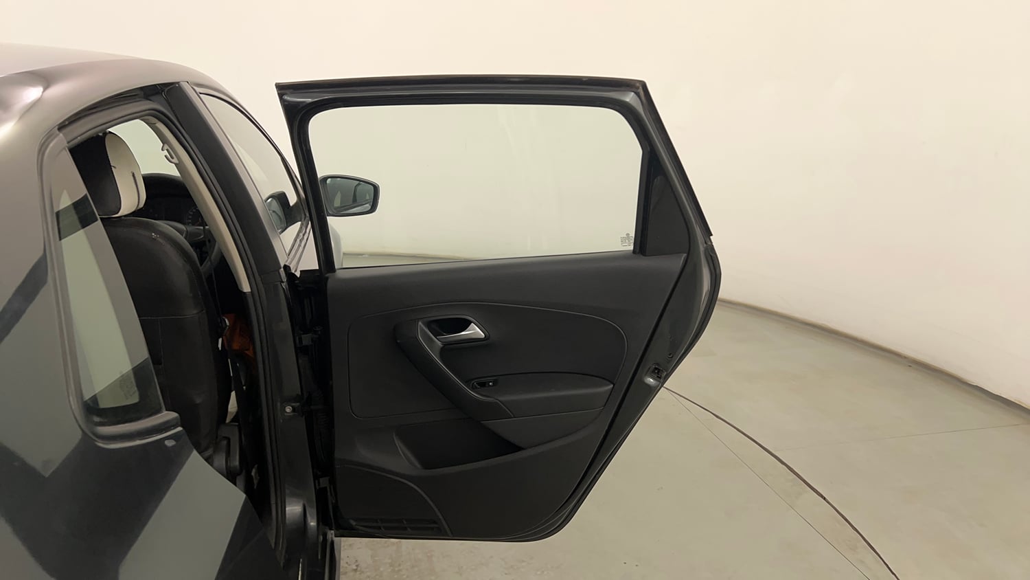 Used 2014 Volkswagen Polo Comfortline 1.2L (P) Petrol Manual interior RIGHT REAR DOOR OPEN VIEW