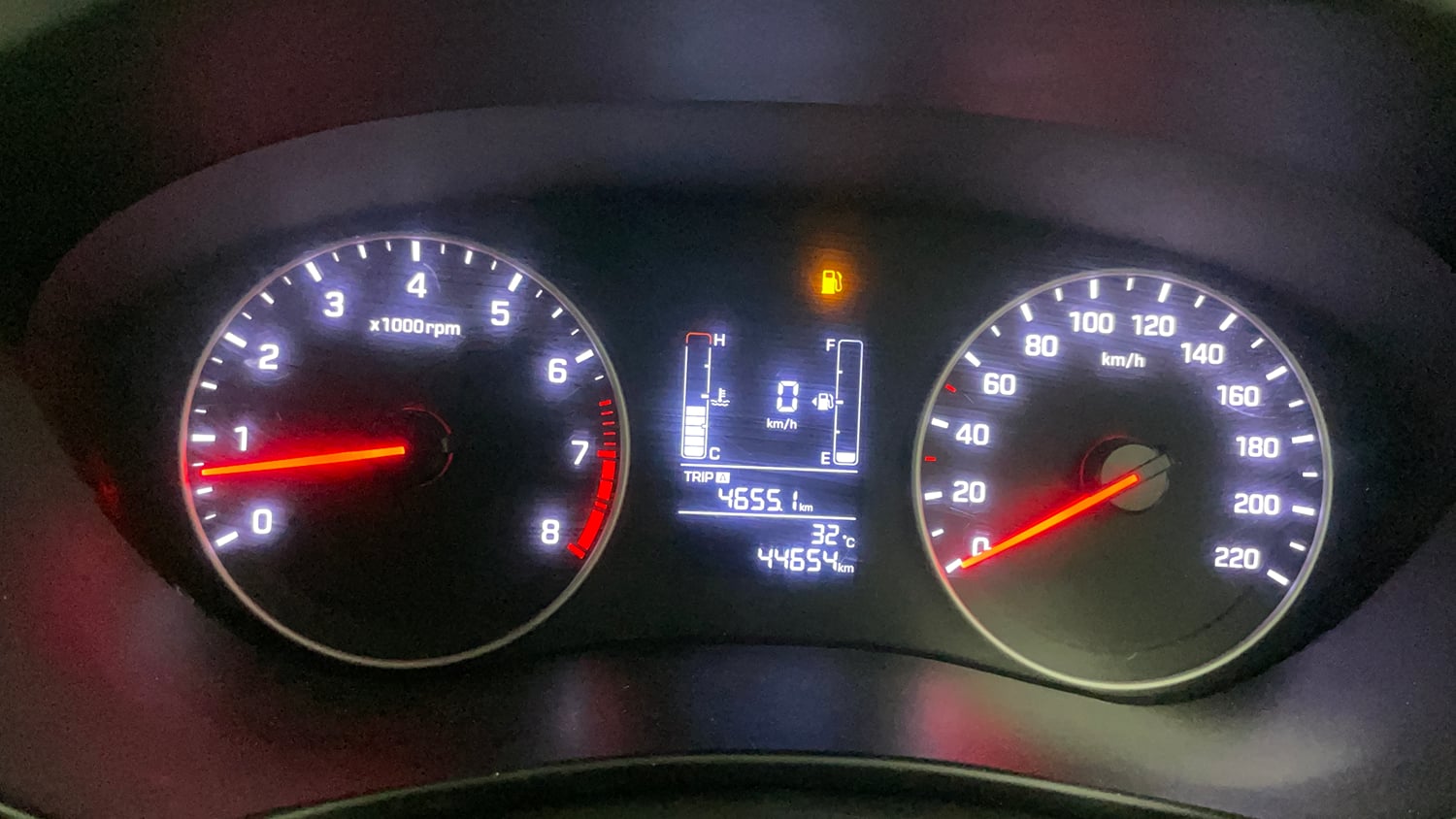 Used 2019 Hyundai Elite i20 Magna Plus 1.2 Petrol Manual interior CLUSTERMETER VIEW