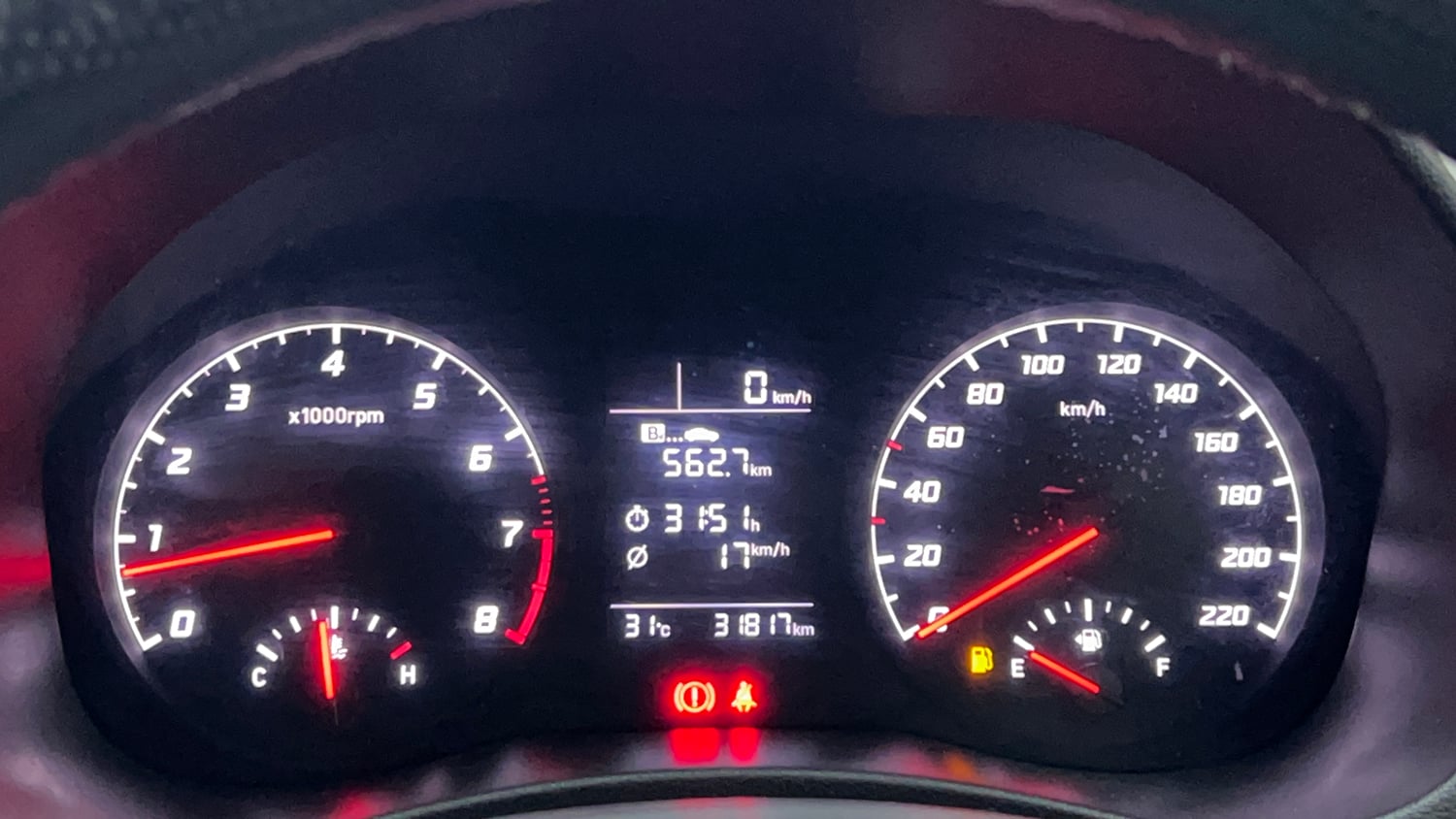Used 2022 Hyundai Verna S Plus 1.5 VTVT Petrol Manual interior CLUSTERMETER VIEW