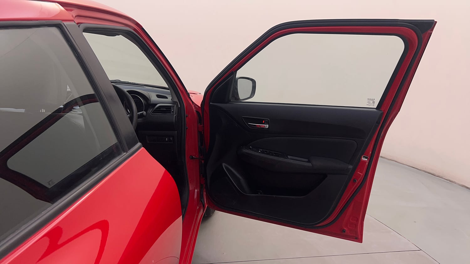 Used 2023 Maruti Suzuki Swift VXi AMT Petrol Automatic interior RIGHT FRONT DOOR OPEN VIEW