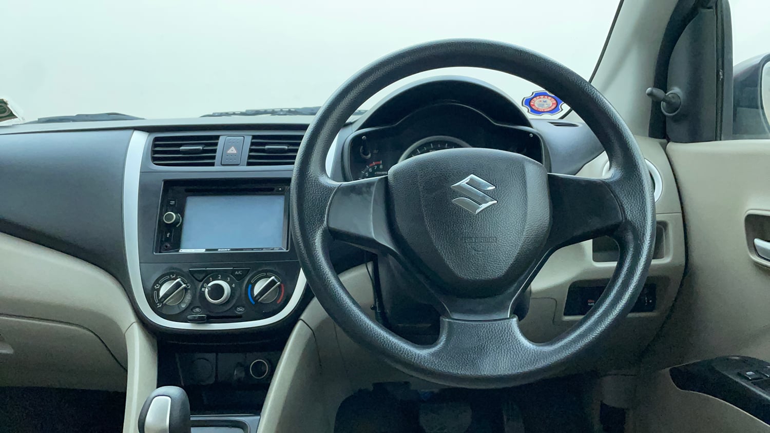 Used 2016 Maruti Suzuki Celerio VXI (O) AMT Petrol Automatic interior STEERING VIEW