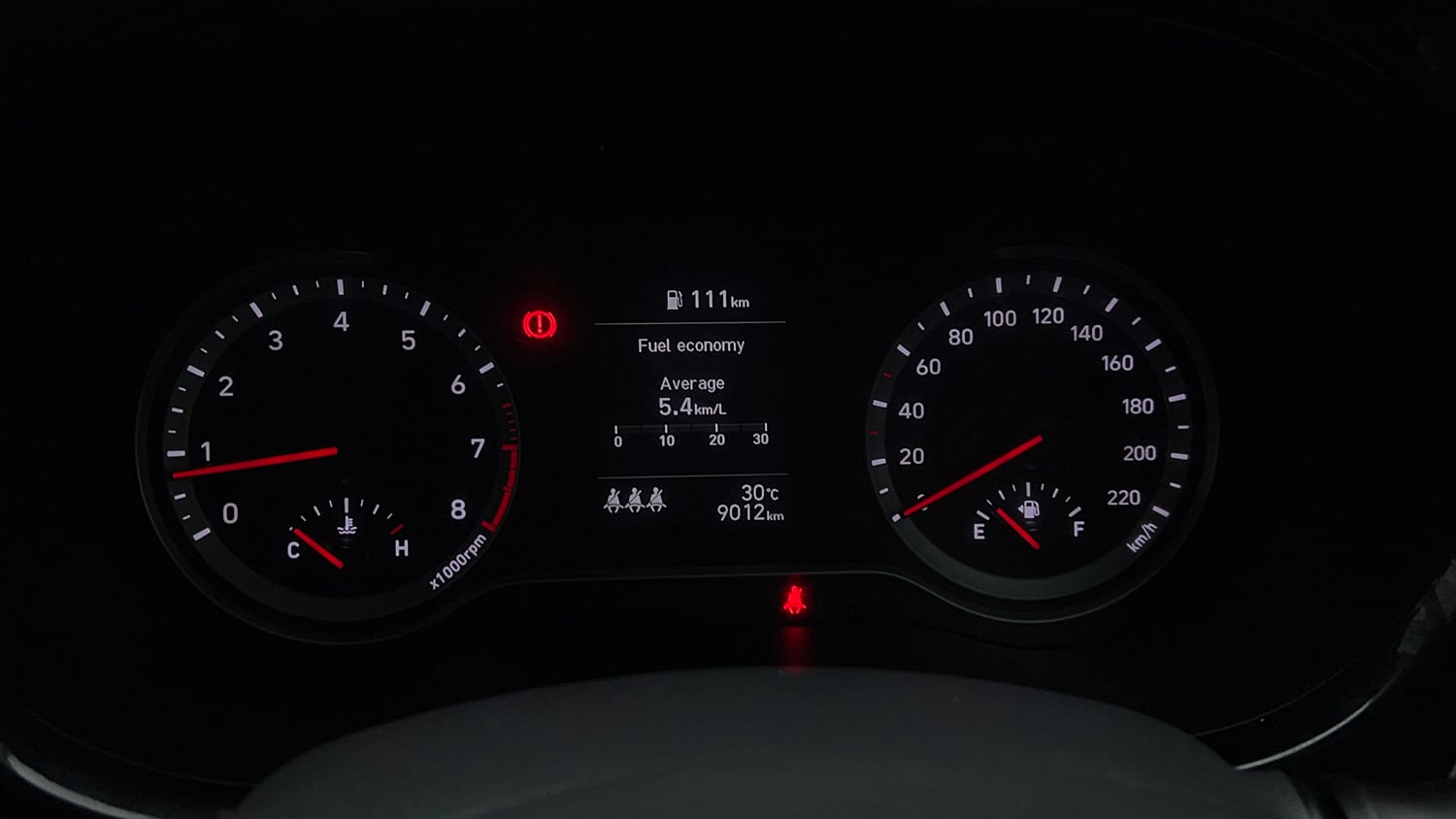 Used 2024 Hyundai Grand i10 Nios Sportz 1.2 Kappa VTVT Petrol Manual interior CLUSTERMETER VIEW
