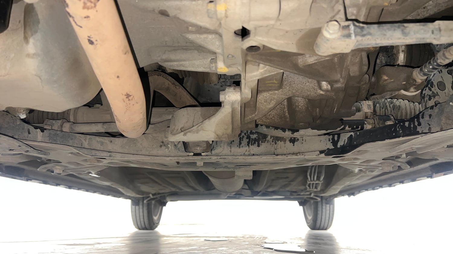 Used 2021 Maruti Suzuki Ignis Zeta 1.2 MT Petrol Manual extra FRONT LEFT UNDERBODY VIEW