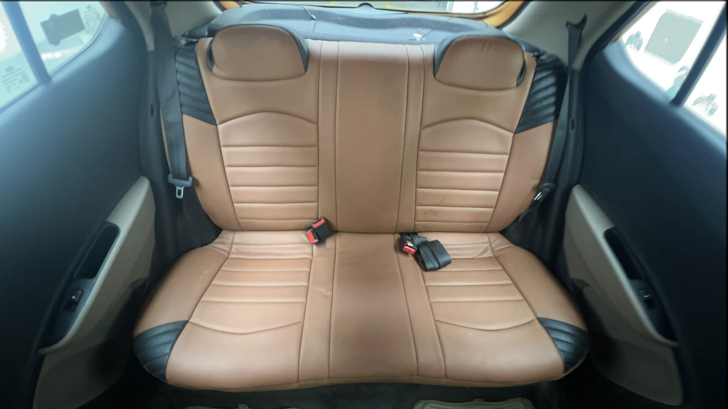 Used 2016 Hyundai Grand i10 Magna AT 1.2 Kappa VTVT Petrol Automatic interior REAR SEAT CONDITION VIEW
