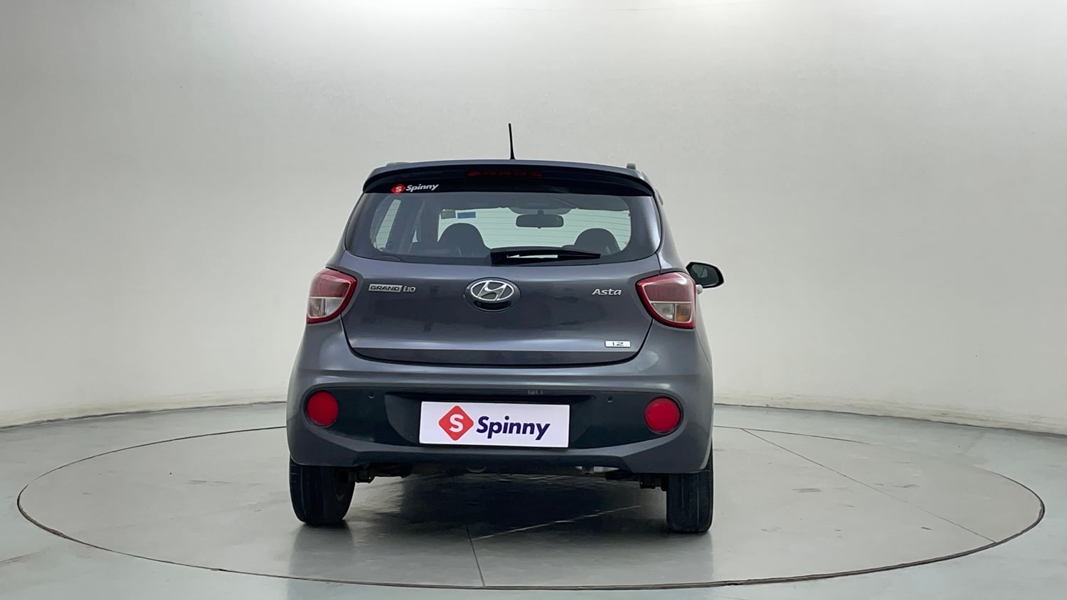 Used 2017 Hyundai Grand i10 Asta 1.2 Kappa VTVT Petrol Manual exterior BACK VIEW