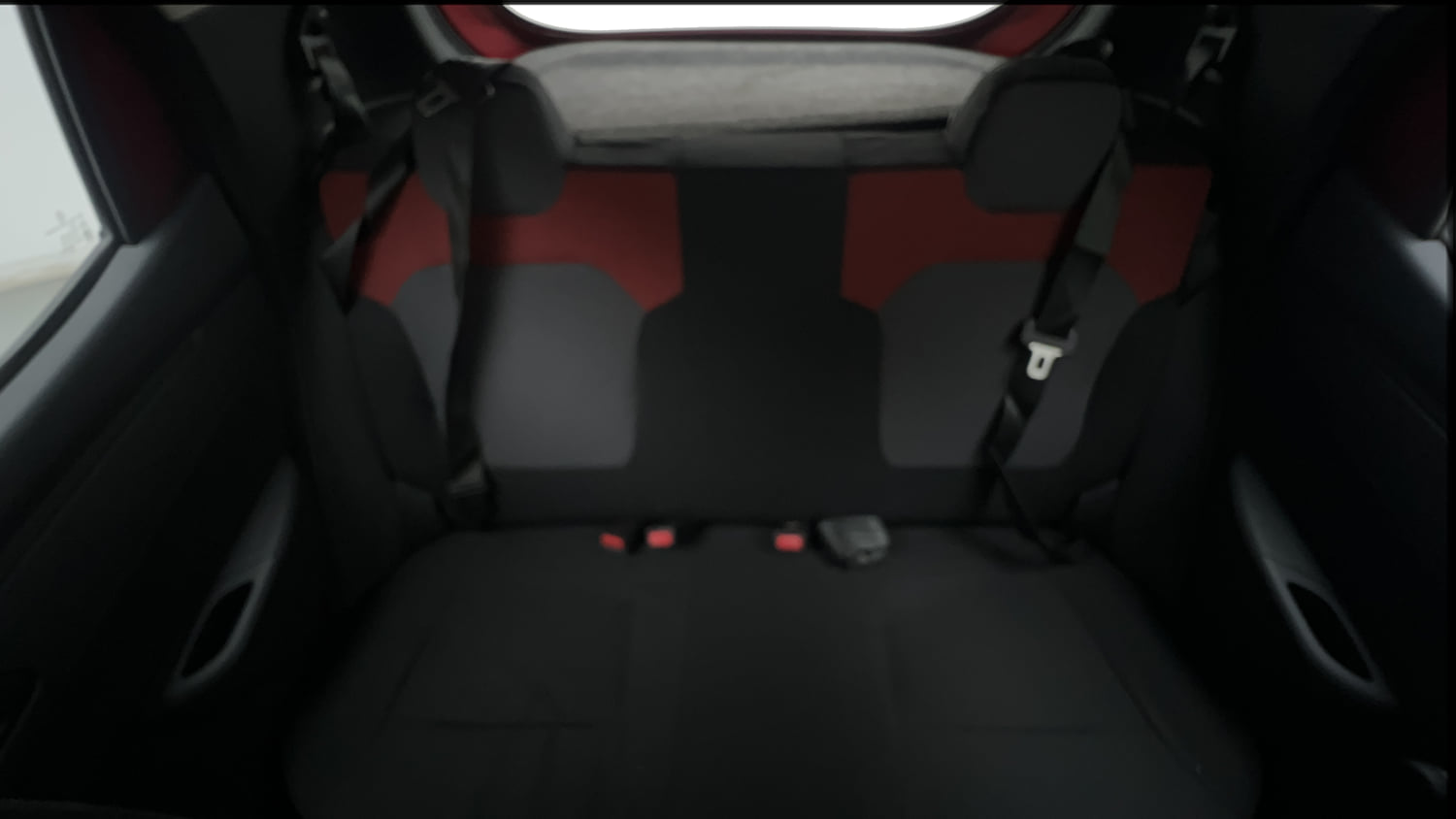 Used 2016 Renault Kwid 1.0 RXT Petrol Manual interior REAR SEAT CONDITION VIEW