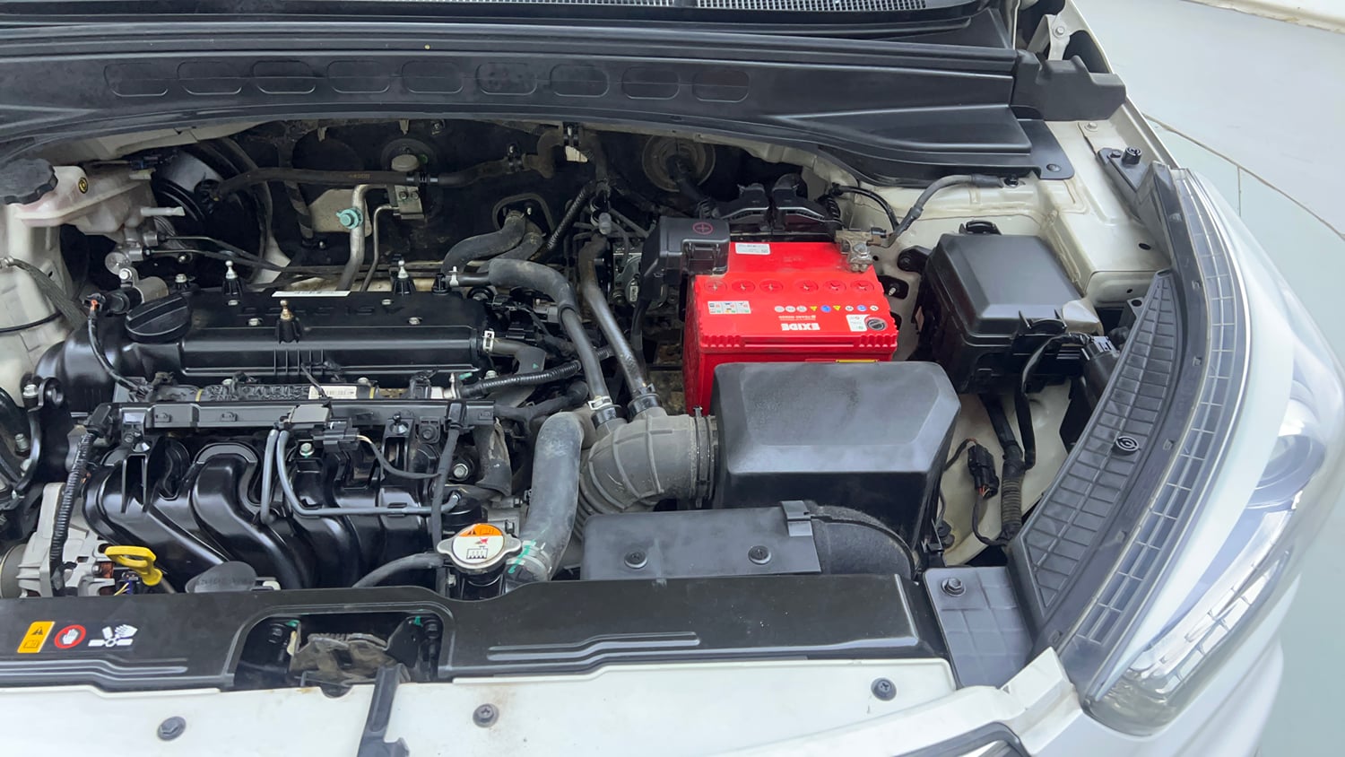 Used 2016 Hyundai Creta 1.6 SX Plus AT Petrol Petrol Automatic engine ENGINE LEFT SIDE VIEW